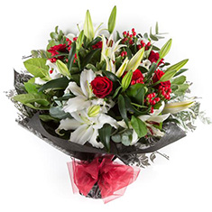 White lily and Red rose classic