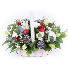 Winter Wonderland basket